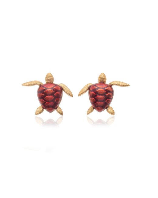 Milou Jewelry Red Sea Turtle Earrings