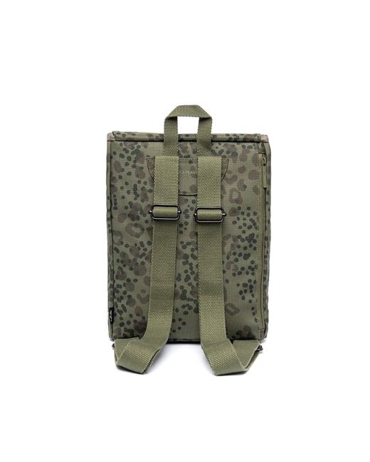Lefrik Green Kaut Mini Backpack Cheeta