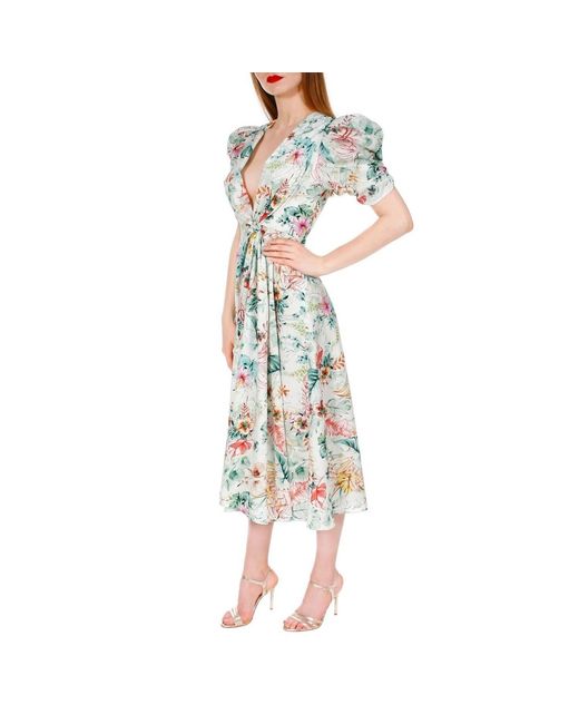 AGGI by HALEWSKI Multicolor Alta Spring Bud Dress