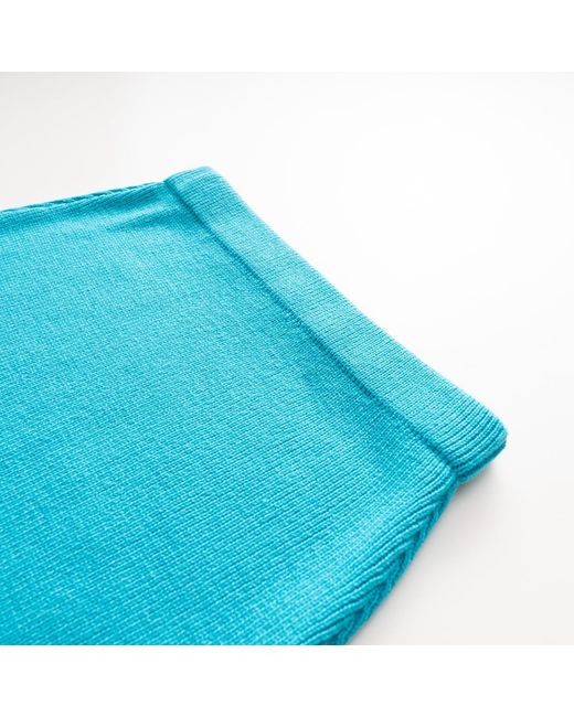 Fully Fashioning Blue Bria Skirt
