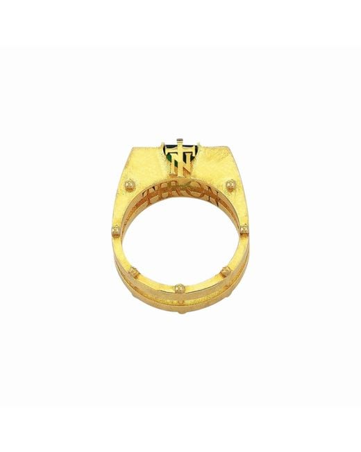 Stefan Tiron Metallic Saint Ring