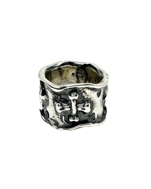Tg-Jewellery by Tamara Gervasio Green Skulls And Bones Ring – Sterling
