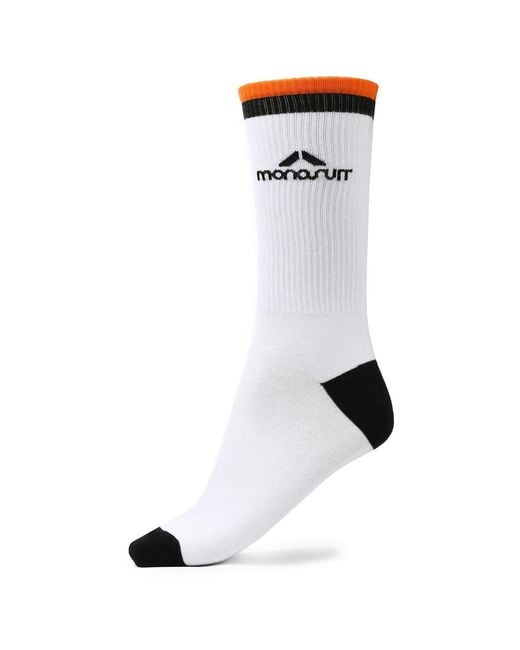 Monosuit White Sacks Socks Cotton Size 39-41