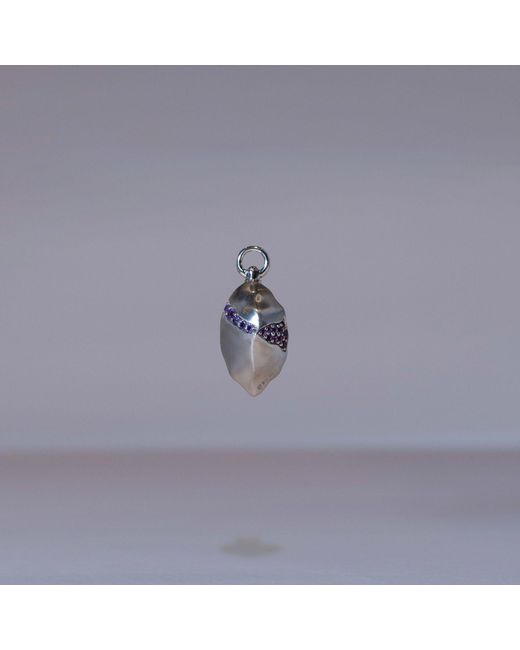 Onia White Lemon Wedge Charm