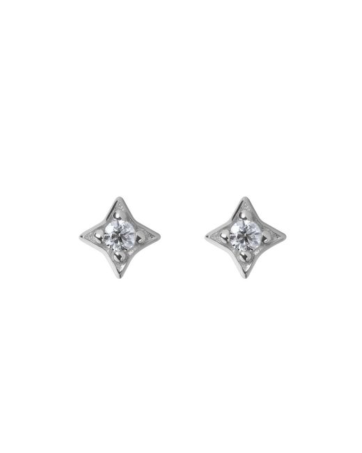 BLOOMTINE | Earth Angel HQ Metallic Illuminess Mini Sterling Star Studs