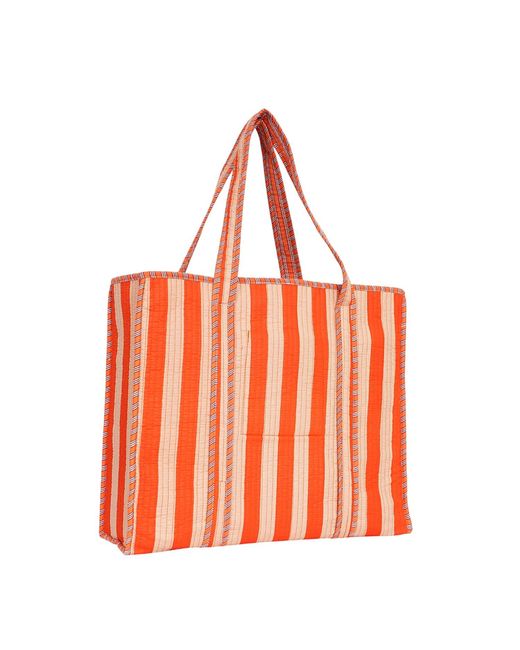 Conscious Yoga Collective Red The Stripe Tote