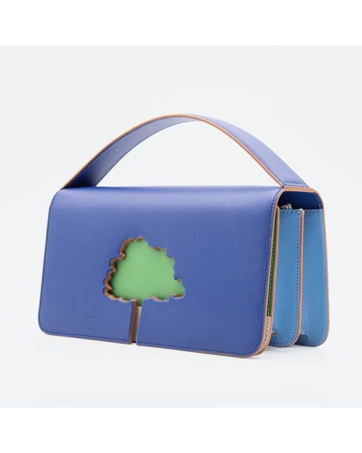 Absurde Blue Speed Limit Medium Bag
