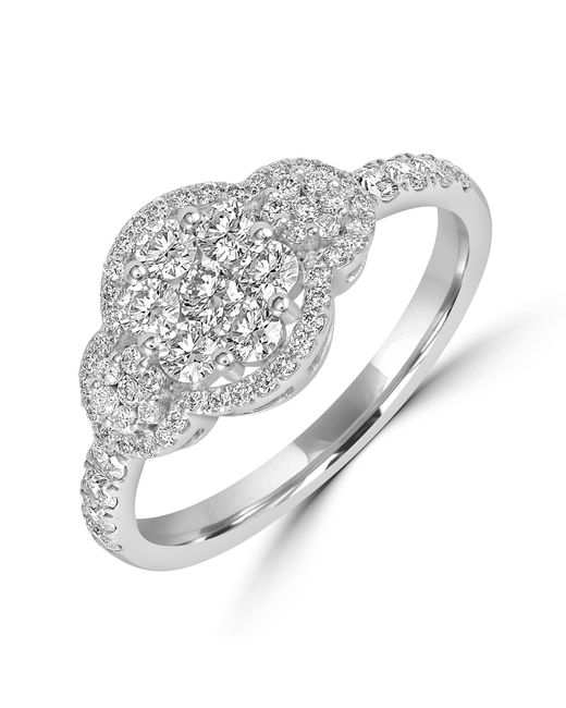 Artisan Metallic Natural Diamond Designer Band Ring