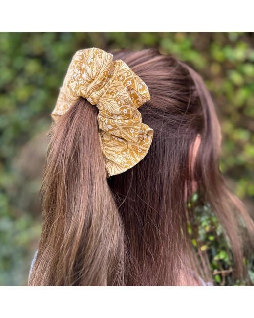 Lime Tree Design Metallic Hair Scrunchie Arcadia Trail