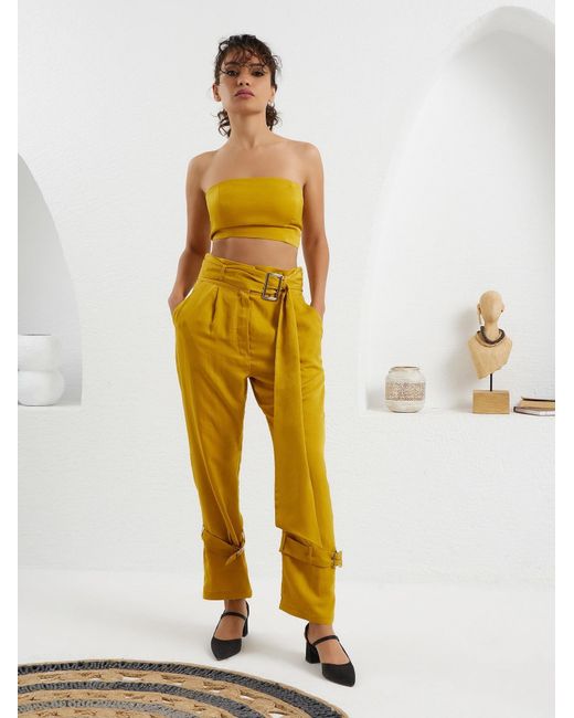 Lumina Eligma Yellow Matador Pants