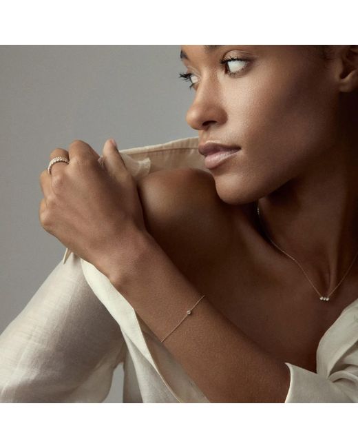 Dinny Hall Metallic Lab-Grown Solitaire Diamond Bracelet
