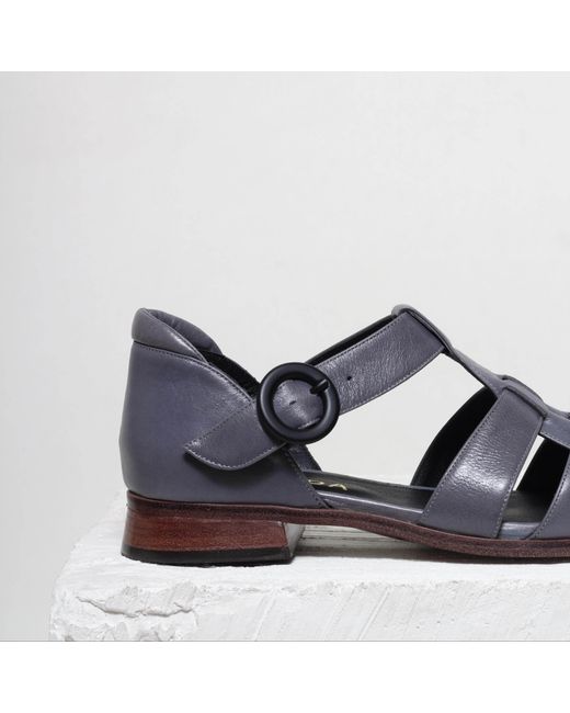 Mafalda Blue Savana Fisherman Sandals