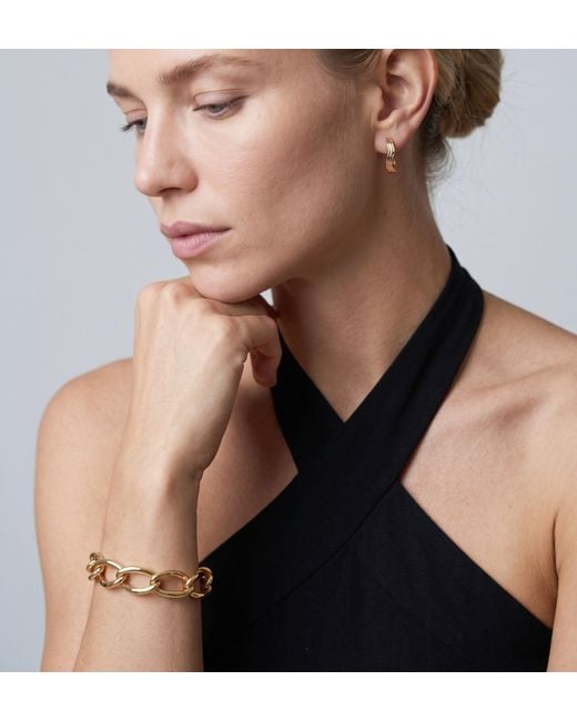 Uchi and Soto Metallic Kin Chain Link Bracelet