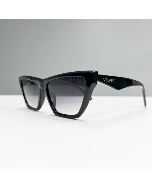 Velvet Eyewear Brown Cat Eye Sunglass Style