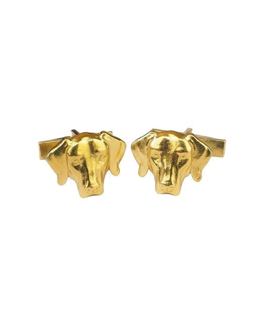 Simon Kemp Jewellers Metallic Vizsla Cufflinks for men