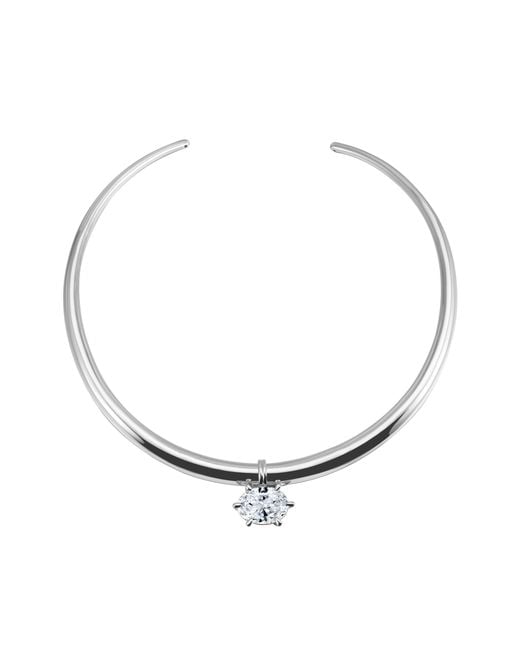 Zepplin the Label Metallic Solis Necklace – Sculptural Sun Pendant