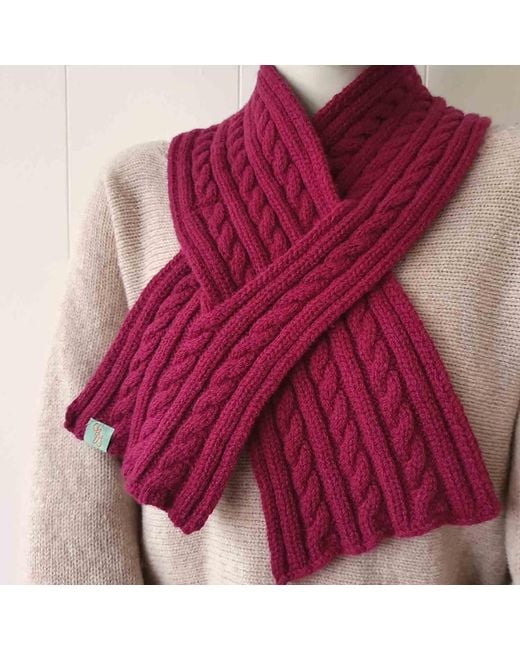 Otto & Spike Purple Scarves