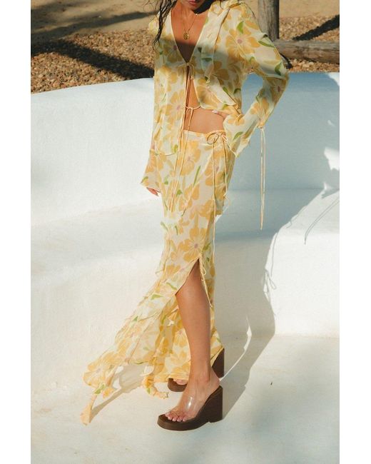 Wild Lovers Metallic Sundance Skirt