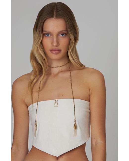Bianca Resortwear White Linda Necklace