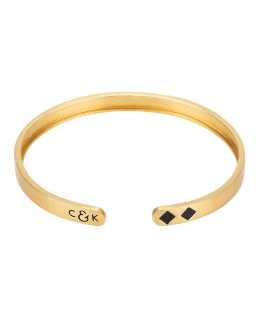 Coco & Kinney Metallic Ben Bangle for men