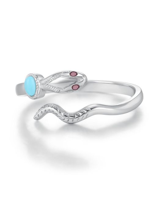 Azura Jewelry New York Metallic Serpentine Ring Vermeil