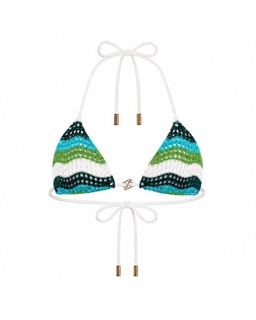 Shooni Green Suki Bikini Top
