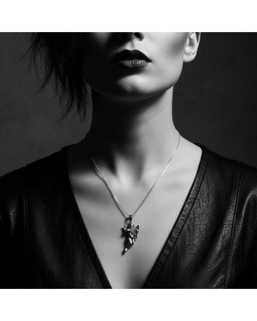 Tg-Jewellery by Tamara Gervasio Metallic Cherub Panflute Necklace – Sterling