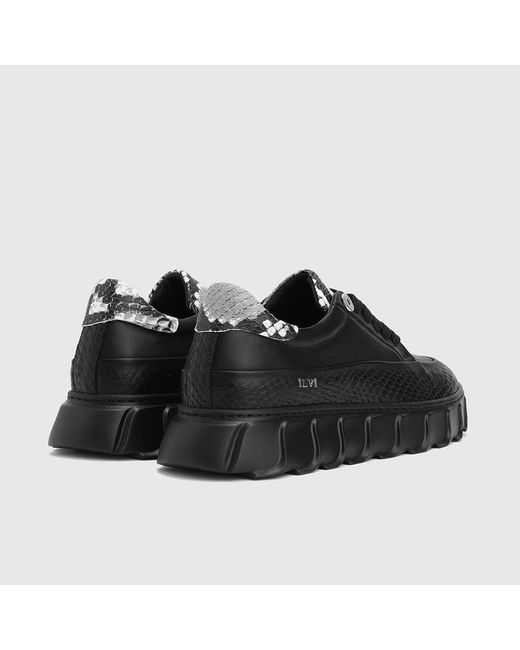 Ilvi Black Korevaar Leather Sneaker