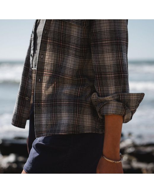 Ariko Metallic Summer Softy Plaid Shirt for men