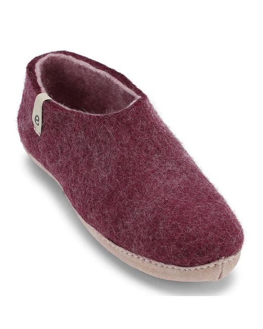 Egos Purple Bordeaux Classic Shoe