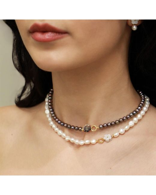Agora Jewellery Metallic Cleito Necklace