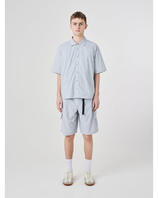 Uskees Blue Technique Trek Shirt for men