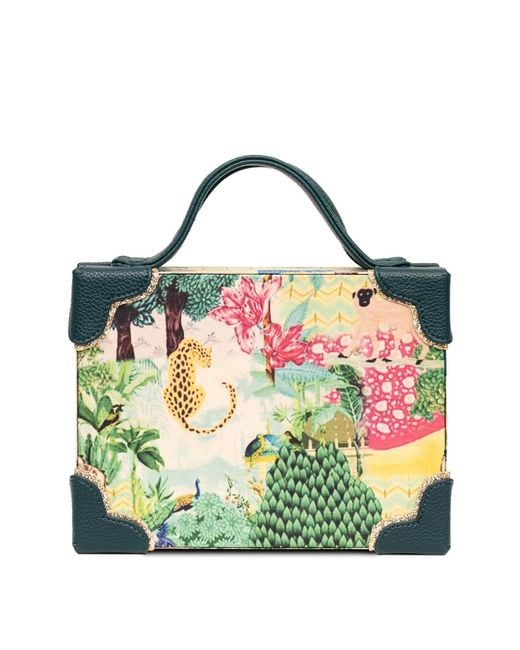 Simitri Green Faerie Briefcase Bag
