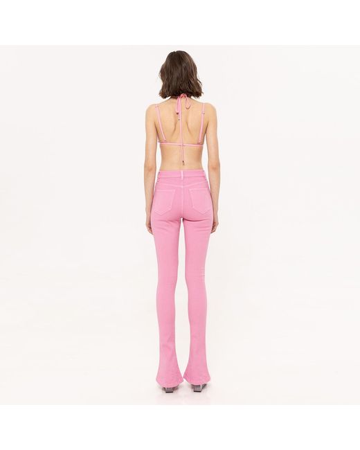Nissa Spaghetti Straps Top Pink