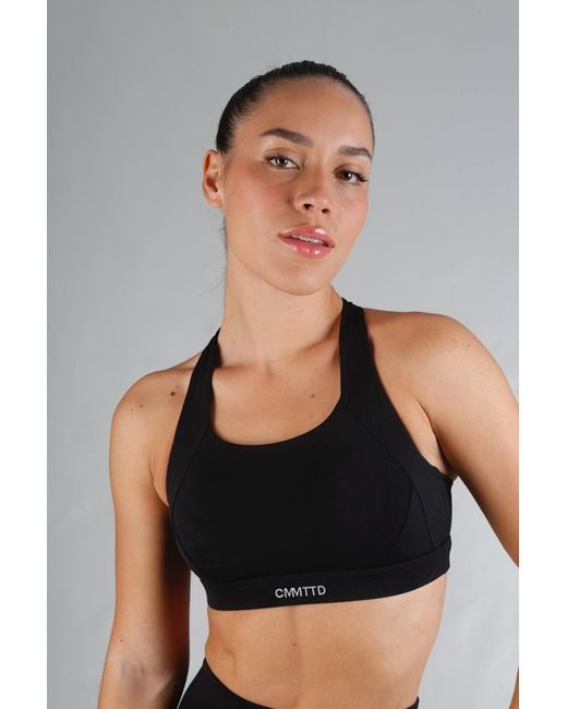 Cmmttd Black Core Contour Bra