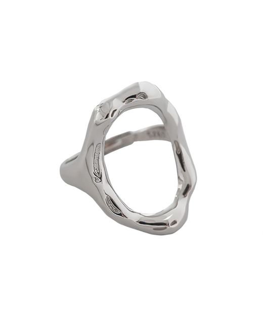 Janus Edinburgh Metallic Sterling Tay Circular Ring