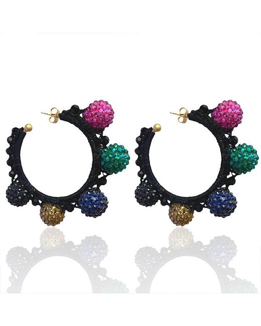 PINAR OZEVLAT Blue Bon Bon Hoops