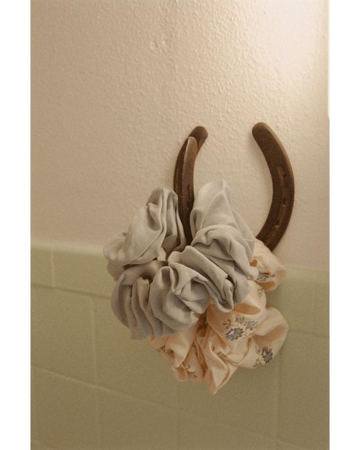 Folk Saint Green Oversized Soft Hazy Scrunchie