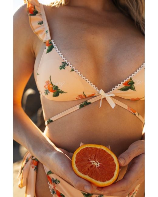 IVY SWIMWEAR Natural Creamsicle Top