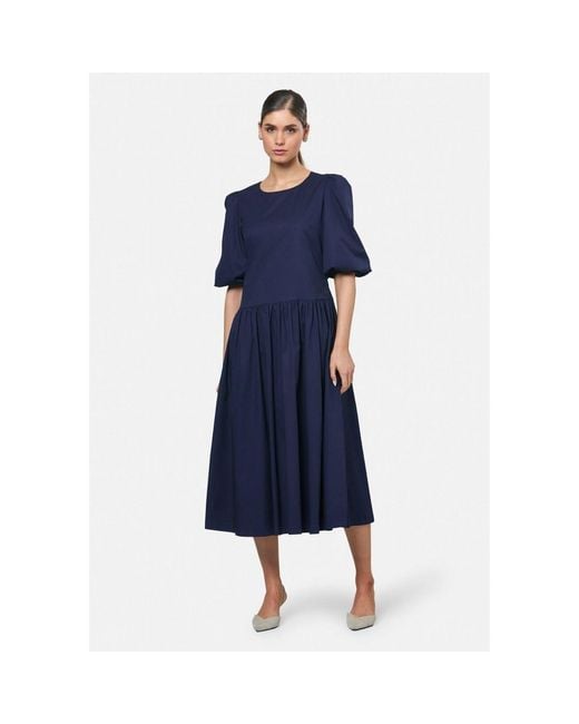 Helen Mcalinden Blue Iris Marine Dress