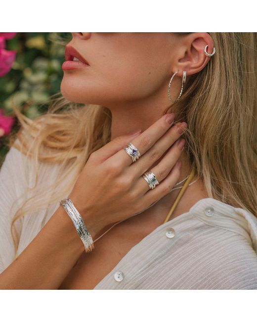 Charlotte's Web Jewellery Metallic Aura Zen Spinning Ring