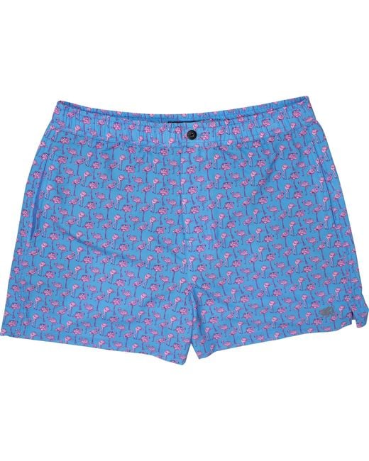 Lords of Harlech Blue Quack Flamingoes for men
