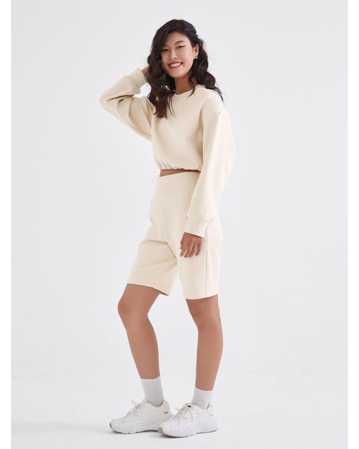 Supesu Natural Neutrals Cubby Sweater, Cropped