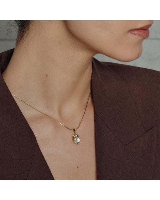 Freqnc Atelier Metallic Mini Dolphin Charm