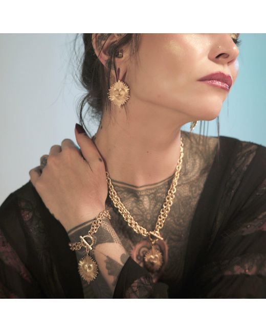 IN CAUDA VENENUM Metallic Akasha Bracelet
