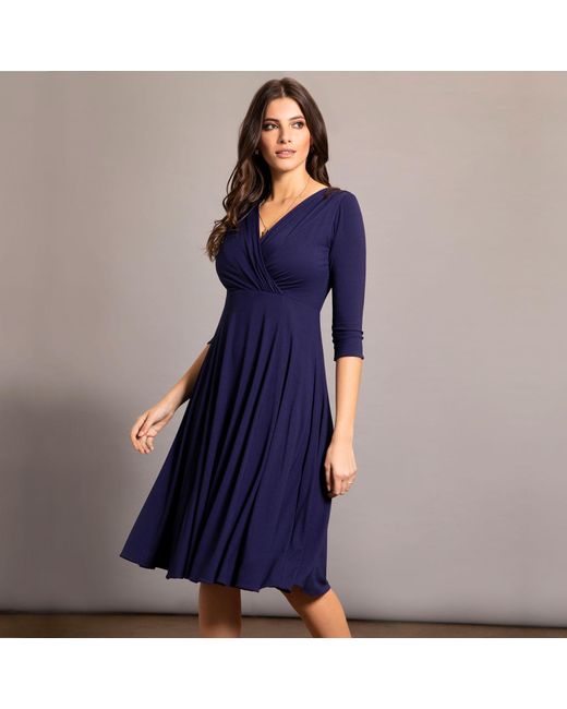 Alie Street London Blue Petite Annie Dress
