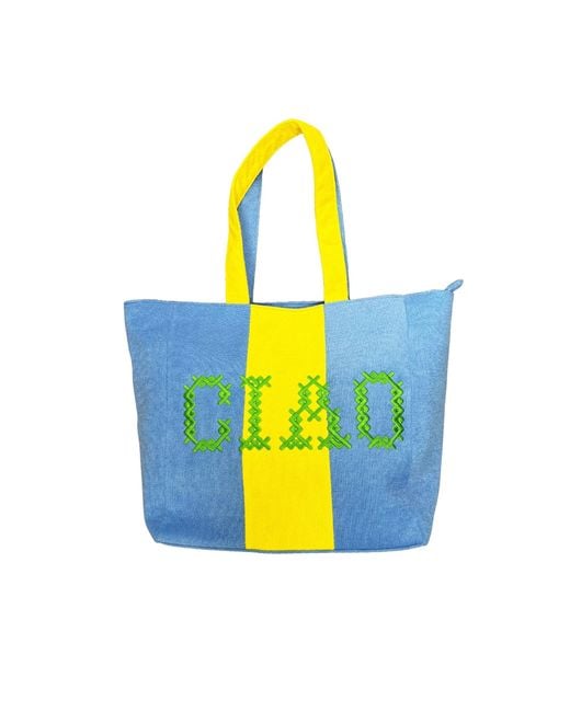 Lilly Loves Yellow Terry Towel Ciao Bag