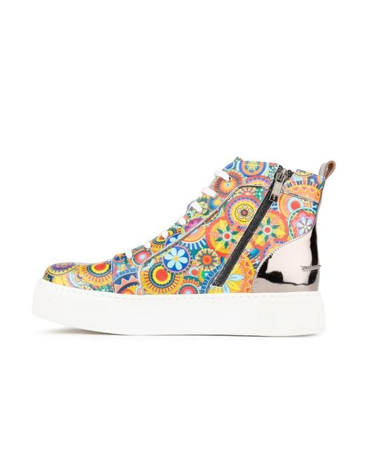 Embassy London USA Metallic Camila High