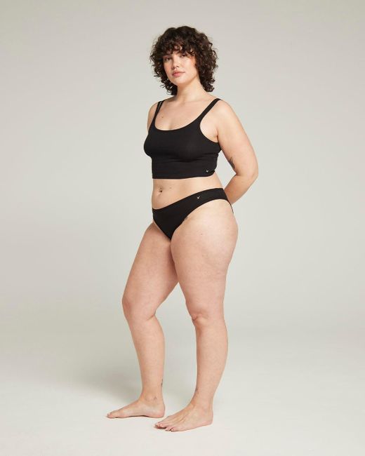 Nudea Black The Organic Cotton Mini Brief 2 Pack