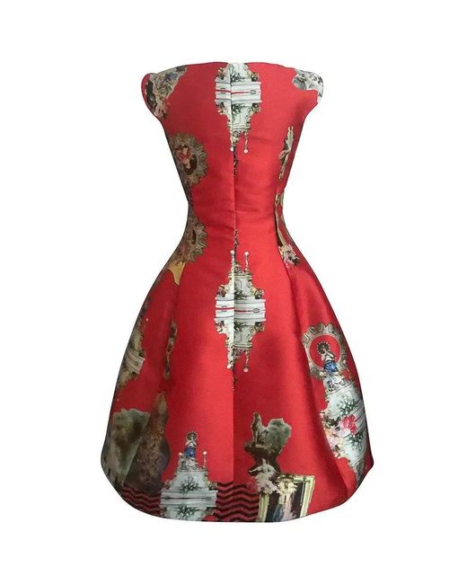 Maxjenny Red Midi Dress C